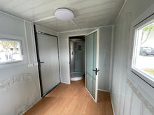 Load image into Gallery viewer, 13 ft. x 8 ft. x 8 ft Tiny House Prefab Modular Mobile Office Garden Office Pod Small Log Cabin Studio Bathroom Included
