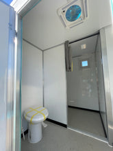 Load image into Gallery viewer, Portable 2 Station Porta Potty Off Road Trailer Luxury Restroom Shower Toilet and Sink
