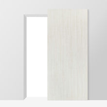 Load image into Gallery viewer, White Textured Hollow Core Composite Interior Sliding Barn Door with Hardware Kit Hidden Track System
