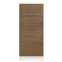 Load image into Gallery viewer, Walnut Texture Hollow Core Composite Interior Door Slab
