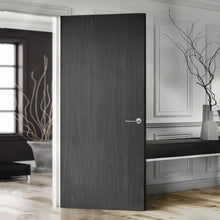 Load image into Gallery viewer, Black Smooth Flush Hollow Core Veneer Composite Interior Door Slab
