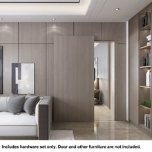 Load image into Gallery viewer, 39 in. Soft Close and Open Interior Hidden Track Sliding Barn Door Hardware Set
