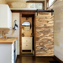 Load image into Gallery viewer, Artisan Print Series Timber Modern Barn Door with Sliding Door Hardware Kit
