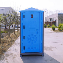 Load image into Gallery viewer, Portable Single Stall PE Restroom Sink Flushing Toilet with Holding Tank Event Festival Camping

