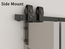 Load image into Gallery viewer, 2 Panel MDF Composite Bi-Fold Barn Door with Sliding Hardware Kit
