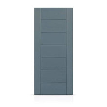 Load image into Gallery viewer, Reversible Frosted Exterior Door with Designer Decorative Fiberglass Front Door Slab Without Glass

