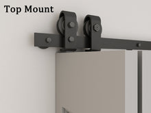 Load image into Gallery viewer, Hollow Core Pine Wood Modern Bi-Fold Barn Door with Sliding Hardware Kit
