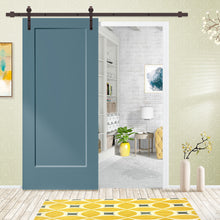 Load image into Gallery viewer, Composite MDF 1-Panel Interior Sliding Barn Door with Hardware Kit
