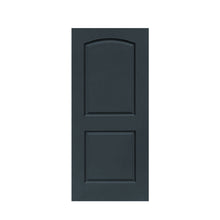 Load image into Gallery viewer, Composite MDF 2 Panel Round Top Interior Door Slab For Pocket Door
