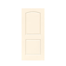 Load image into Gallery viewer, Composite MDF 2 Panel Round Top Interior Door Slab For Pocket Door
