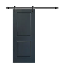 Load image into Gallery viewer, Composite MDF 2-Panel Interior Sliding Barn Door with Hardware Kit

