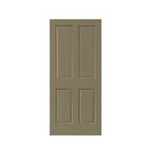 Load image into Gallery viewer, Stained Composite MDF 4 Panel Interior Door Slab For Pocket Door
