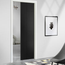 Load image into Gallery viewer, Metropolitan Series Stained Composite MDF Paneled Interior Door Slab For Pocket Door
