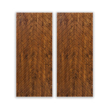 Load image into Gallery viewer, Paneled Hollow Core Solid Wood Double Closet Sliding Door Slabs
