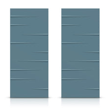 Load image into Gallery viewer, 3D Hollow Core MDF Double Closet Sliding Door Slabs
