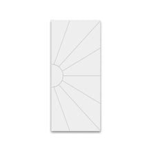 Load image into Gallery viewer, Sun Pattern Hollow Core MDF Door Slab for Pocket Door
