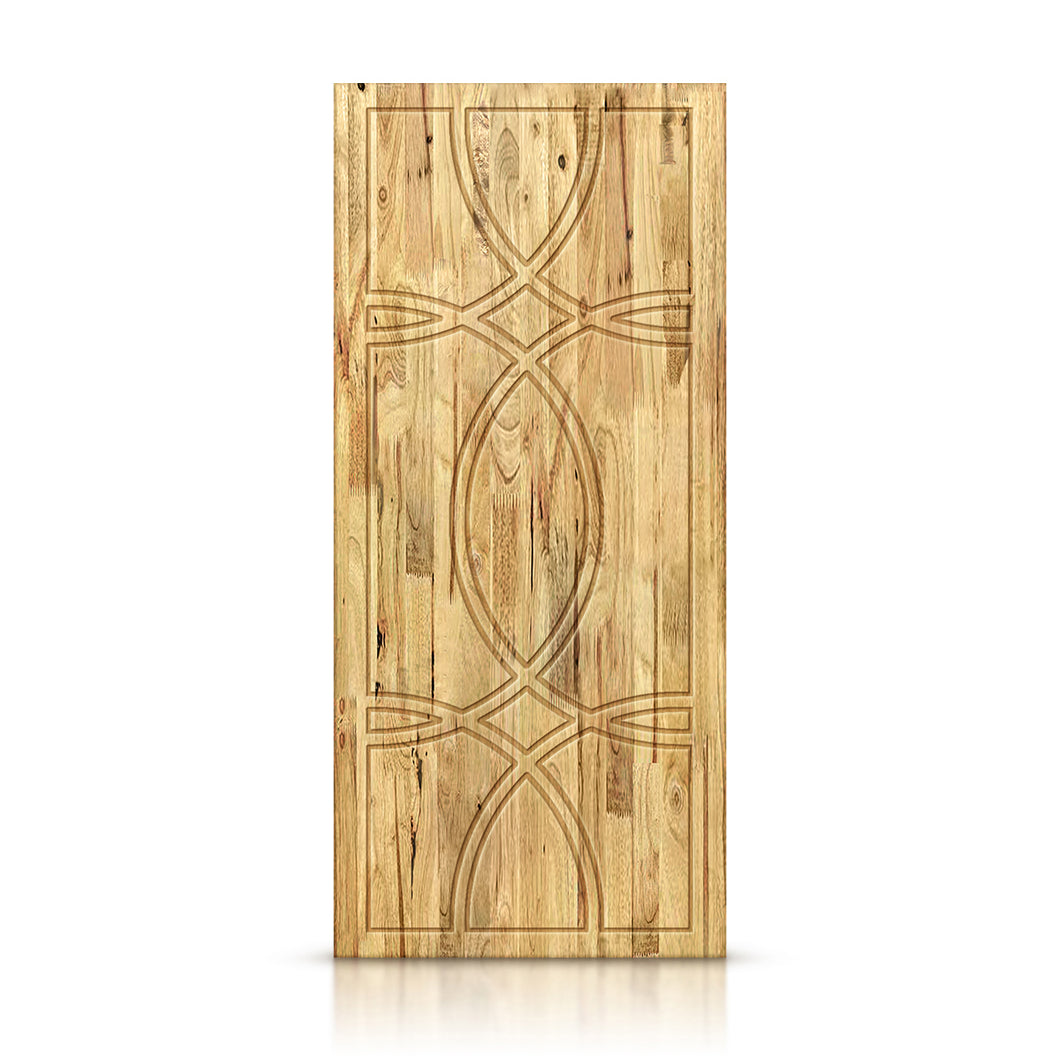 Paneled Hollow Core Solid Wood Interior Door Slab