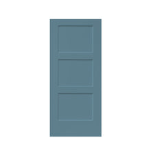 Load image into Gallery viewer, Composite MDF 3 Panel Equal Style Interior Door Slab For Pocket Door
