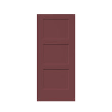 Load image into Gallery viewer, Composite MDF 3 Panel Equal Style Interior Door Slab For Pocket Door
