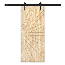 Load image into Gallery viewer, Solid Wood Modern Interior Sliding Barn Door with Hardware Kit
