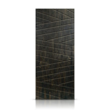 Load image into Gallery viewer, Flag Pattern Hollow Core Solid Wood Door Slab for Pocket Door
