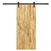 Load image into Gallery viewer, Solid Wood Modern Interior Sliding Barn Door with Hardware Kit
