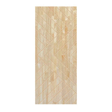 Load image into Gallery viewer, Chevron Arrow Pattern Hollow Core Solid Wood Interior Door Slab
