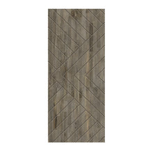 Load image into Gallery viewer, Chevron Arrow Pattern Hollow Core Solid Wood Interior Door Slab
