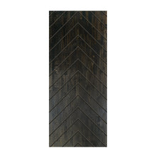 Load image into Gallery viewer, Herringbone Pattern Hollow Core Solid Wood Door Slab for Pocket Door
