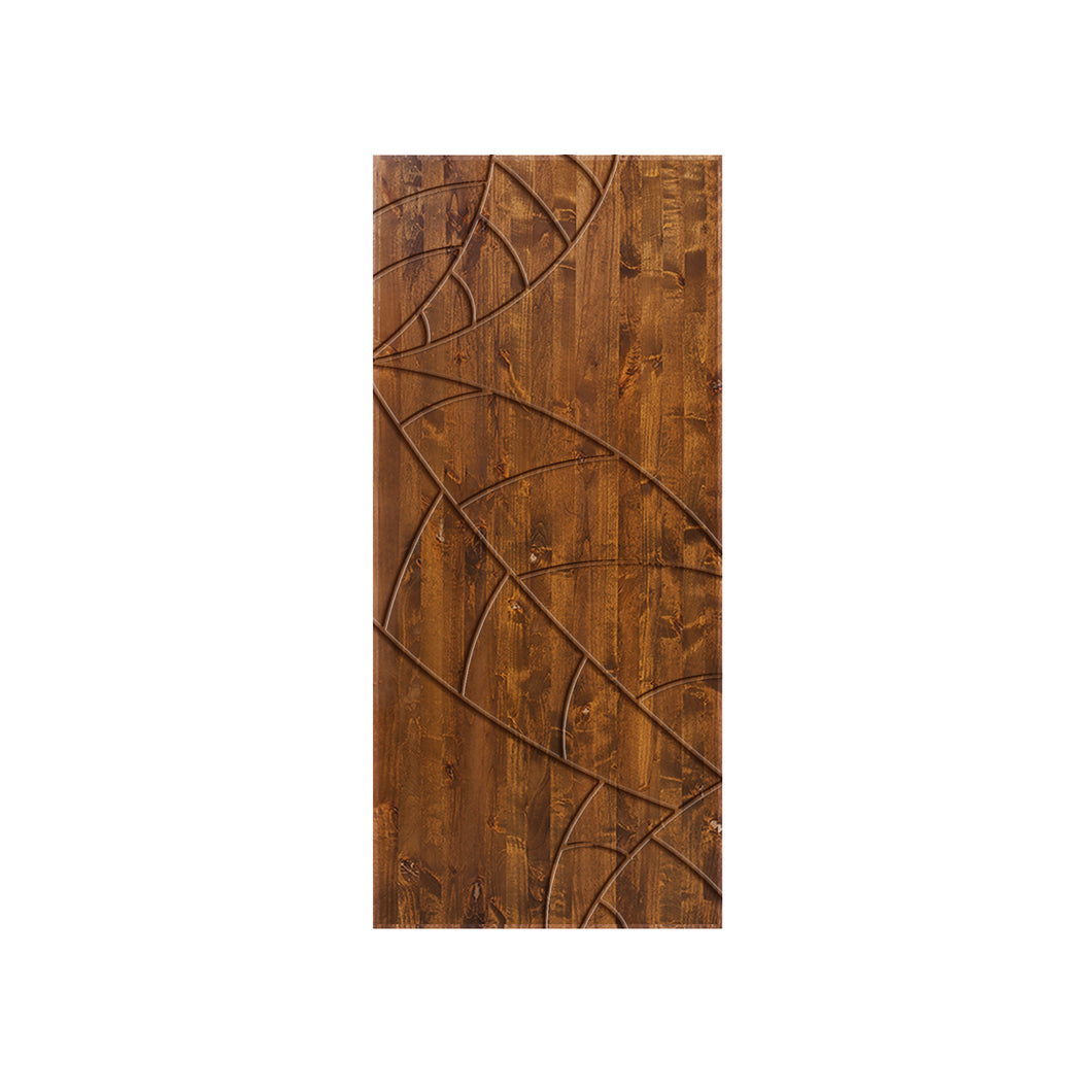 Leaf Pattern Hollow Core Solid Wood Door Slab for Pocket Door