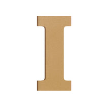Load image into Gallery viewer, Wood Block Letter Unfinished MDF Monogram Initial Alphabet Large Wall English Letters for Home Bedroom Office Wedding Party DIY Decor Ready to Paint or Stain
